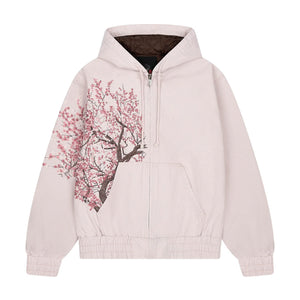 Unisex Sakura Zip Up & Jeans
