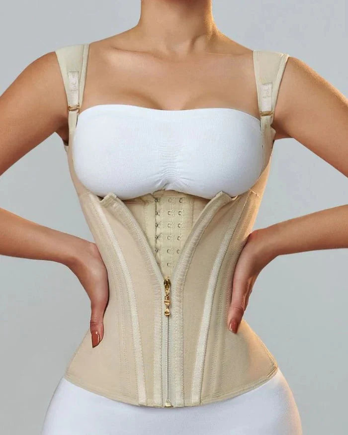 Grailz™ Faja Chaleco con Doble Cinturilla – Control Abdominal y Moldeo de Cintura
