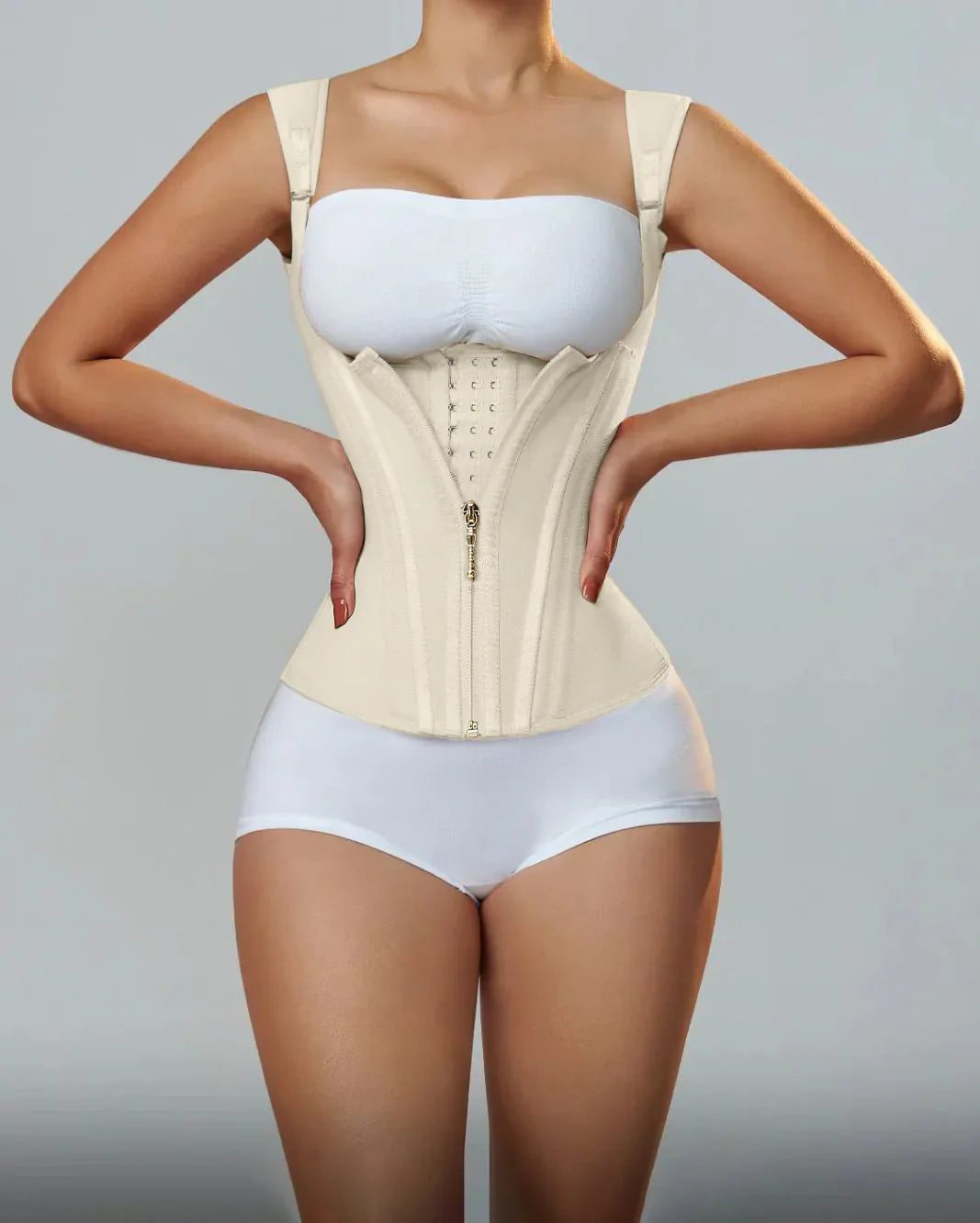 Grailz™ Faja Chaleco con Doble Cinturilla – Control Abdominal y Moldeo de Cintura