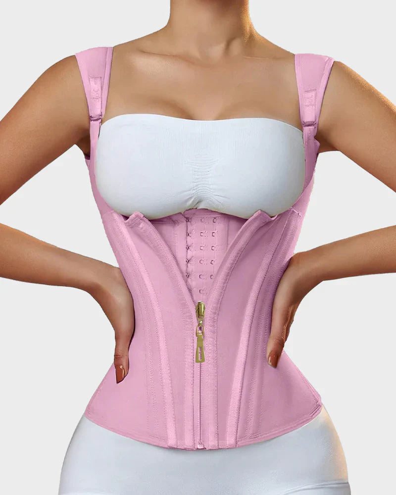 Grailz™ Faja Chaleco con Doble Cinturilla – Control Abdominal y Moldeo de Cintura