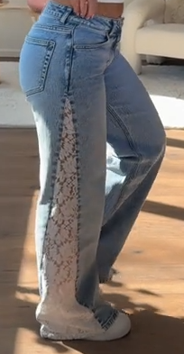 Grailz ™ Jeans de pierna ancha